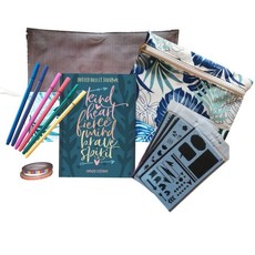 I Love My Journals - Bullet Journal Mega Pack - Kind Heart - Blue Leaf