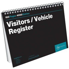 RBE: Visitors Register Book 50pg - 20 Entries/Page