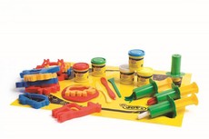 Jovi Soft Dough Bucket Animal Stencils 5 X 50g