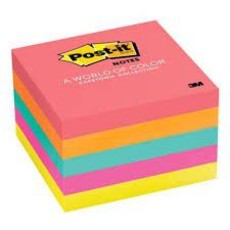 3M Post-it 3X3 5 Pads Cube Cape Town Collection