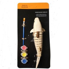 Wooden Animal-Shark-Paint Kit