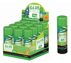 Treeline 36 Gram Glue Stick Non Toxic - Box of 12