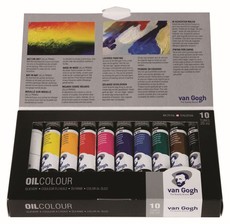 Van Gogh Oil Colour 10 x 20ml Paint Set