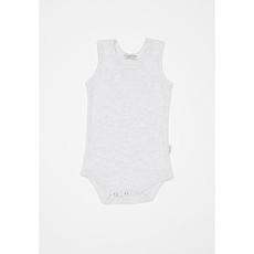 Sticky Fudge Sleeveless Onesie - Grey