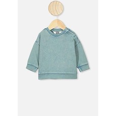 Cotton On Enzo Drop Shoulder Top - Aqua Dream