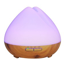 GreenLeaf Ultrasonic Essential Oil Diffuser & Humidifier with LED Lights - 400ml