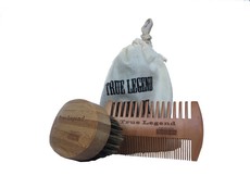 Organico True Legend Beard Kit in Cotton Bag