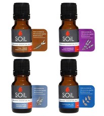 Organic Essential Oil Bundle (4 bottles)