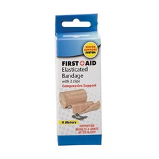 Bulk Pack x 2 Firstaid Plaster Beige Roll 4 Meter x 7.5cm Each