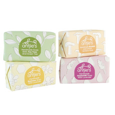 Antjie's - 4 Luxurious Soap Bars - Handmade with Natural Ingredients