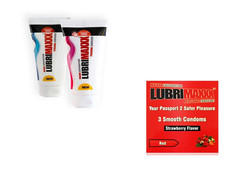 Lubrimaxxx Introduction Pack - 3 Condoms & 2 x 50ml Lube
