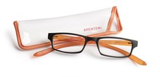 Brentoni Orange Neck reader +3.00