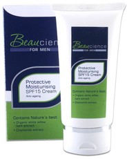Beaucience For Men Protective Moisturising SPF15 Cream - 75ml