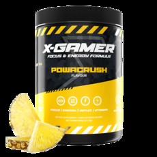 X-Gamer 600g X-Tubz Powacrush Energy Drink and Vitamin Supplement