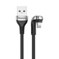 Baseus 2m - 1.5A Green Series USB Type-A 2.0 to Lightning Cable - Black