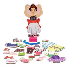 Melissa & Doug Nina Magnetic Wooden Ballerina