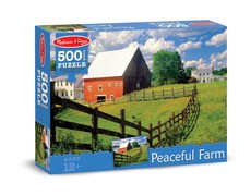 Melissa & Doug Peaceful Farm Jigsaw Puzzle - 500 Piece