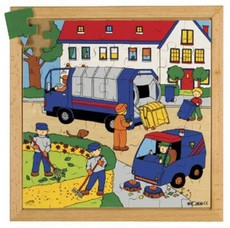 Educo Netherlands Puzzle Trash Collection 49 Pieces 34cm x 34cm