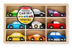 Melissa & Doug Wooden Cars Set