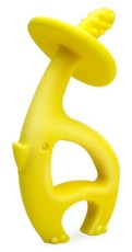 Mombella Dancing Elephant Teether - Lemon