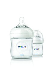 Avent - Natural Feeding Newborn Bottle - 125ml - Twin Pack