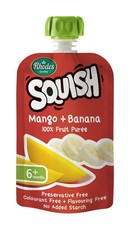 Squish - 12x 110ml Mango & Banana Puree