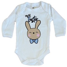 Easter-My First Easter-Boys-Babygrow-Longsleeve