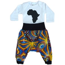 African Baby Outfit-Mama Africa Prints- Baby Clothing