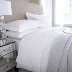 Chic Linen Luxurious Flat Sheet - White (King)