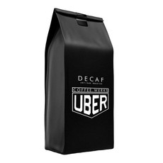 Uber 100% Organic Arabica Blend 1kg Decaf Filter Ground Coffee