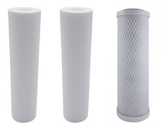 Replacement Filter Set for Triple Counter Top Water Filter & Purifier