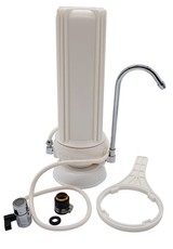 Single Counter Top Water Filter & Purifier with GAC / Fibre Cartridge