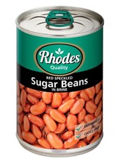 Rhodes - Red Speckled Sugar Beans in Brine 12x400g
