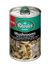 Rhodes - Mushrooms Stems and Pieces in Brine 12x285g
