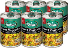 Rhodes - Mixed Vegetables Curry 6x400g