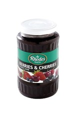 Rhodes - Berries & Cherries Fruit Jam in Glass 12x460g