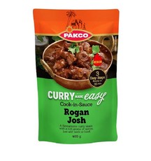 Pakco - Curry Made Easy Rogan Josh Cook in Sauce 6x400g