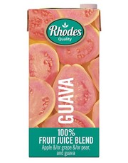 Rhodes 100% Fruit Juice Guava 6 x 1 LT