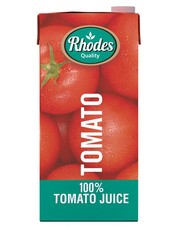 Rhodes 100% Fruit Juice Tomato 6 x 1 LT