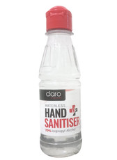 Claro Liquid Hand Sanitizer - 24 x 200ml Isopropyl Alcohol - 70% Alcohol Content