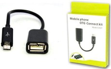 OTG Connect Kit Mobile Phone, Smartphone, Android Tablet Adapter