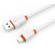 LDNIO 2m Fast Charge Cable for Android - White (LS02)