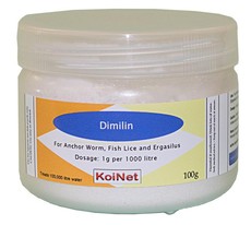 KoiNet Dimilin Fish Lice & Anchor Worm Treatment 100g