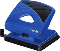 Bantex Office 2 Hole Metal Perforator - Cobalt Blue