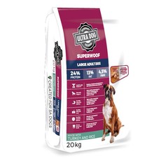 Ultra Dog Superwoof large Adult Turkey & Rice 20kg