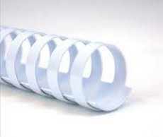 Rexel: 45mm 21 Loop PVC Binding Combs - White (50 Pack)