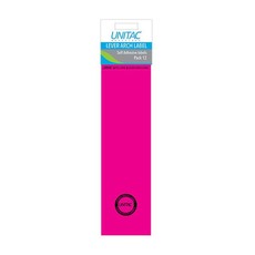 Unitac: Lever Arch Labels - Pink