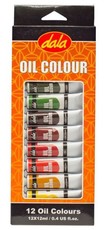 Dala Paint Set Oil - 12 x 12ml