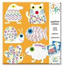 Djeco Drawing Graphism animals