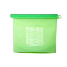 Jungle Reusable BPA Free Food Storage Pouch - 2 Pack (Green)